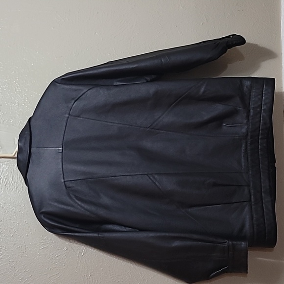 Liz Baker Essentials Leather jacket Women's Size Medium Thick Quality Motorcycle - Picture 9 of 16